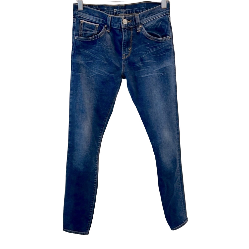 Levi’s Selvedge Indigo Blue Skinny Jeans Classic Stretch Denim Size 27